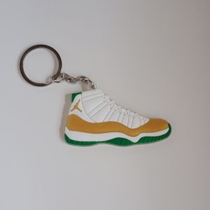 Jordan 11 Shoe Rubber Keychain.